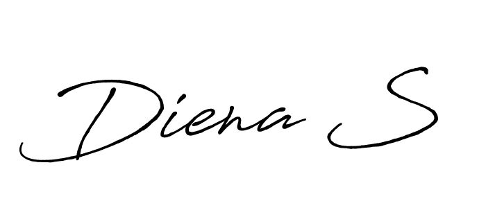 How to make Diena S name signature. Use Antro_Vectra_Bolder style for creating short signs online. This is the latest handwritten sign. Diena S signature style 7 images and pictures png