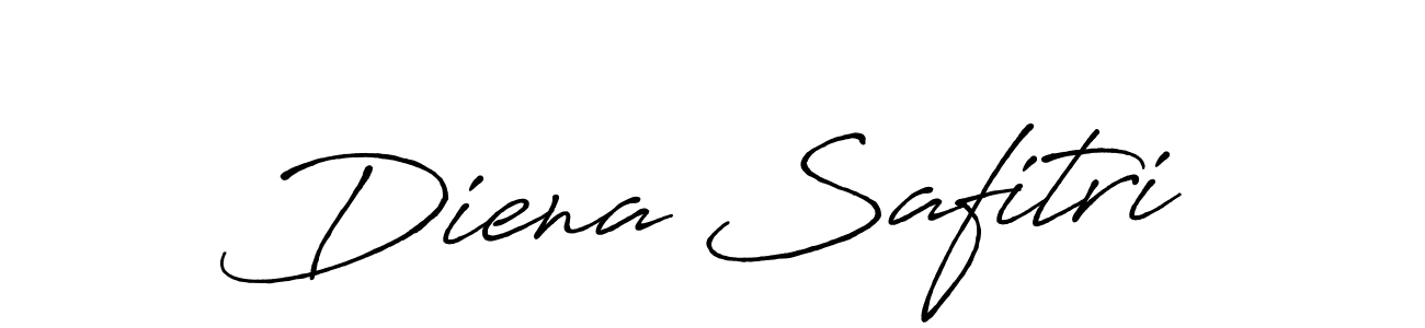 if you are searching for the best signature style for your name Diena Safitri. so please give up your signature search. here we have designed multiple signature styles  using Antro_Vectra_Bolder. Diena Safitri signature style 7 images and pictures png