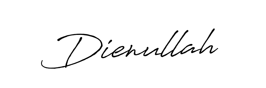 Also we have Dienullah name is the best signature style. Create professional handwritten signature collection using Antro_Vectra_Bolder autograph style. Dienullah signature style 7 images and pictures png