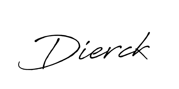 It looks lik you need a new signature style for name Dierck. Design unique handwritten (Antro_Vectra_Bolder) signature with our free signature maker in just a few clicks. Dierck signature style 7 images and pictures png