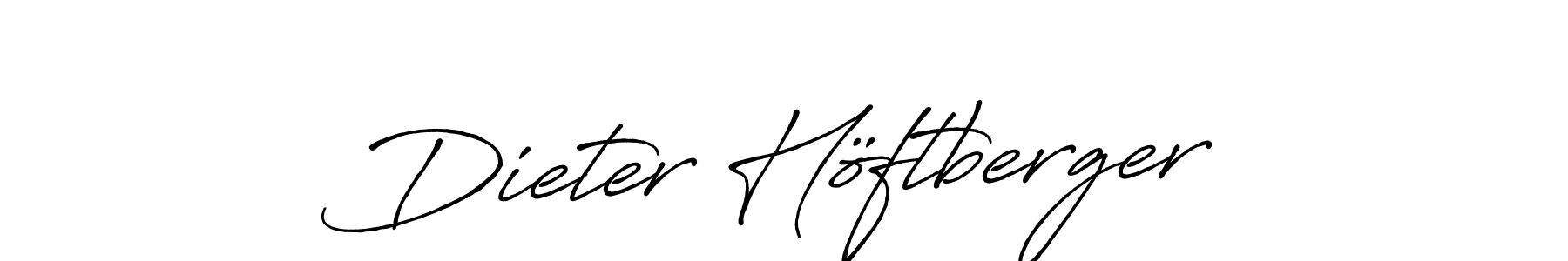 Dieter Höftberger stylish signature style. Best Handwritten Sign (Antro_Vectra_Bolder) for my name. Handwritten Signature Collection Ideas for my name Dieter Höftberger. Dieter Höftberger signature style 7 images and pictures png