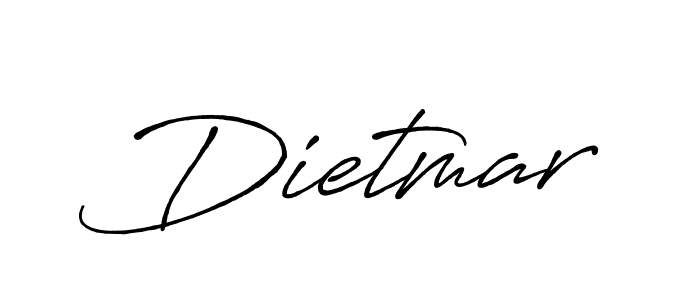 How to make Dietmar name signature. Use Antro_Vectra_Bolder style for creating short signs online. This is the latest handwritten sign. Dietmar signature style 7 images and pictures png