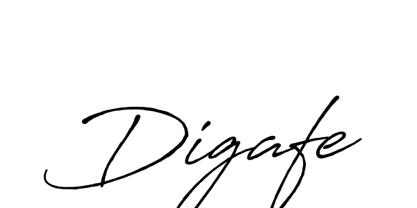 Design your own signature with our free online signature maker. With this signature software, you can create a handwritten (Antro_Vectra_Bolder) signature for name Digafe. Digafe signature style 7 images and pictures png