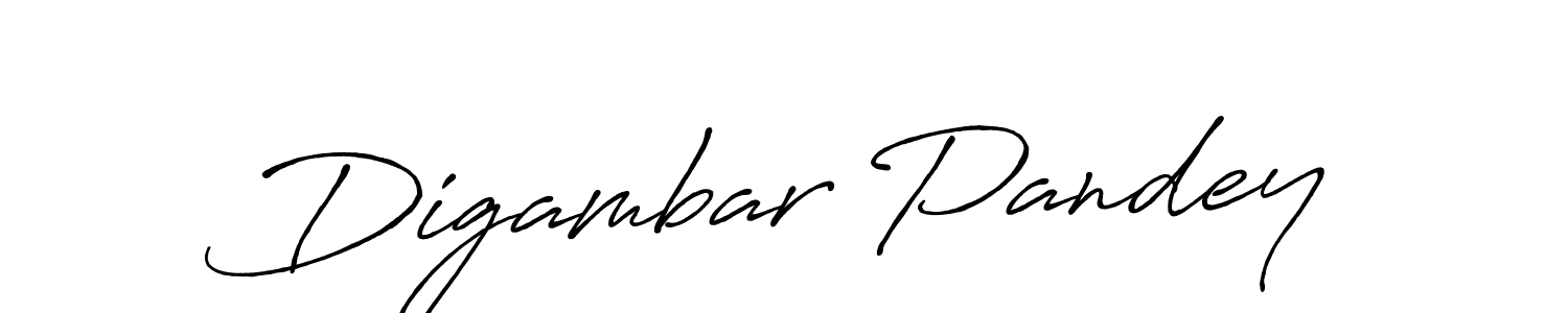 Use a signature maker to create a handwritten signature online. With this signature software, you can design (Antro_Vectra_Bolder) your own signature for name Digambar Pandey. Digambar Pandey signature style 7 images and pictures png