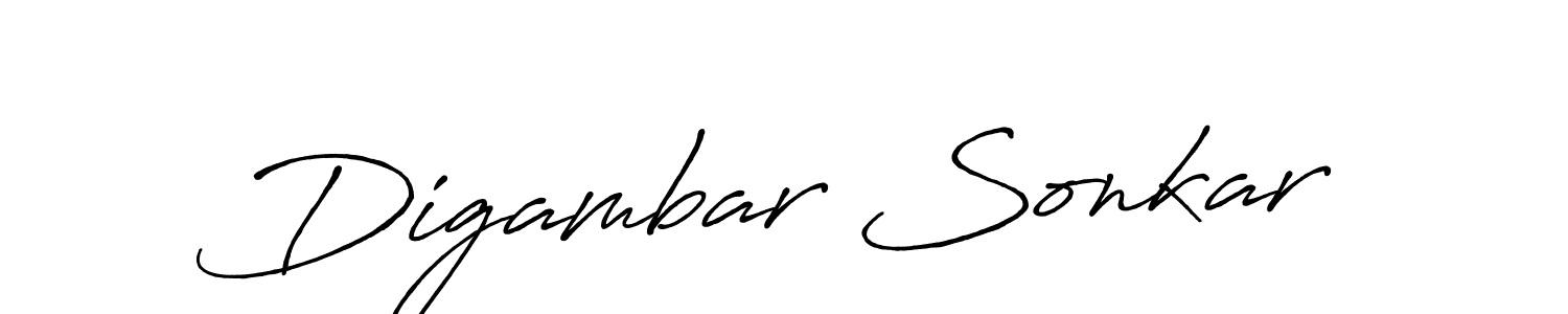 Antro_Vectra_Bolder is a professional signature style that is perfect for those who want to add a touch of class to their signature. It is also a great choice for those who want to make their signature more unique. Get Digambar Sonkar name to fancy signature for free. Digambar Sonkar signature style 7 images and pictures png
