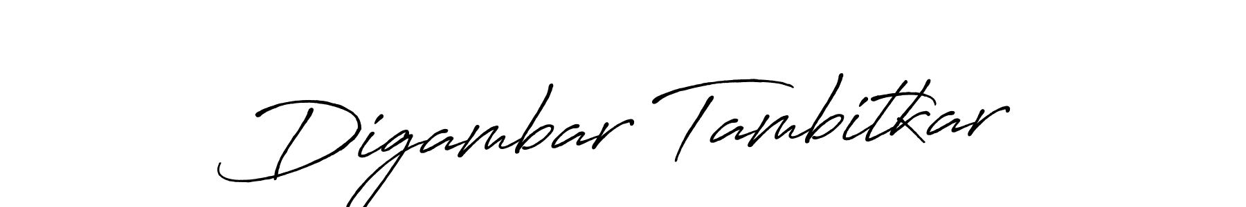 Similarly Antro_Vectra_Bolder is the best handwritten signature design. Signature creator online .You can use it as an online autograph creator for name Digambar Tambitkar. Digambar Tambitkar signature style 7 images and pictures png