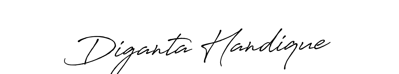 You can use this online signature creator to create a handwritten signature for the name Diganta Handique. This is the best online autograph maker. Diganta Handique signature style 7 images and pictures png