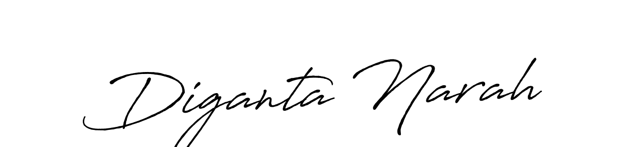 Make a short Diganta Narah signature style. Manage your documents anywhere anytime using Antro_Vectra_Bolder. Create and add eSignatures, submit forms, share and send files easily. Diganta Narah signature style 7 images and pictures png