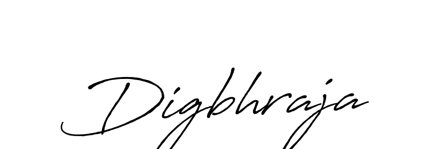 Create a beautiful signature design for name Digbhraja. With this signature (Antro_Vectra_Bolder) fonts, you can make a handwritten signature for free. Digbhraja signature style 7 images and pictures png