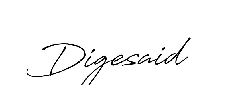 You can use this online signature creator to create a handwritten signature for the name Digesaid. This is the best online autograph maker. Digesaid signature style 7 images and pictures png