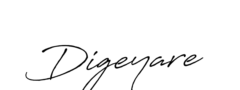Create a beautiful signature design for name Digeyare. With this signature (Antro_Vectra_Bolder) fonts, you can make a handwritten signature for free. Digeyare signature style 7 images and pictures png
