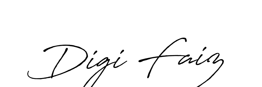 Once you've used our free online signature maker to create your best signature Antro_Vectra_Bolder style, it's time to enjoy all of the benefits that Digi Faiz name signing documents. Digi Faiz signature style 7 images and pictures png