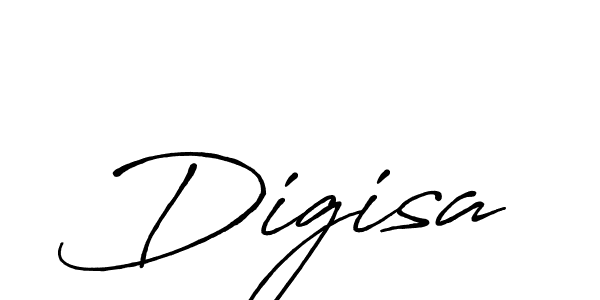 The best way (Antro_Vectra_Bolder) to make a short signature is to pick only two or three words in your name. The name Digisa include a total of six letters. For converting this name. Digisa signature style 7 images and pictures png
