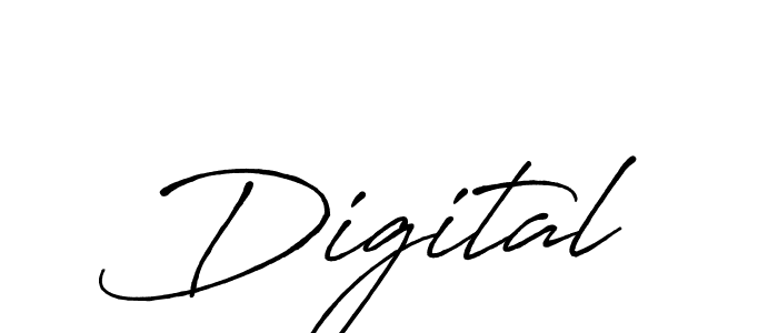 Use a signature maker to create a handwritten signature online. With this signature software, you can design (Antro_Vectra_Bolder) your own signature for name Digital. Digital signature style 7 images and pictures png