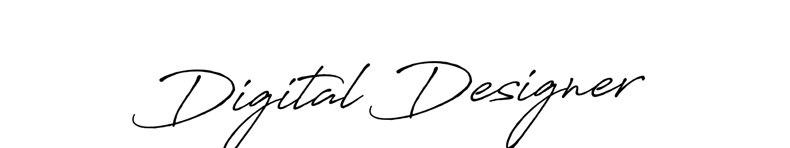 How to make Digital Designer signature? Antro_Vectra_Bolder is a professional autograph style. Create handwritten signature for Digital Designer name. Digital Designer signature style 7 images and pictures png