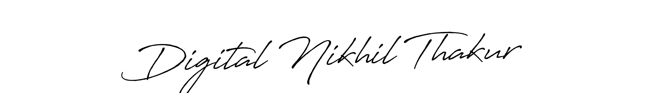 You can use this online signature creator to create a handwritten signature for the name Digital Nikhil Thakur. This is the best online autograph maker. Digital Nikhil Thakur signature style 7 images and pictures png