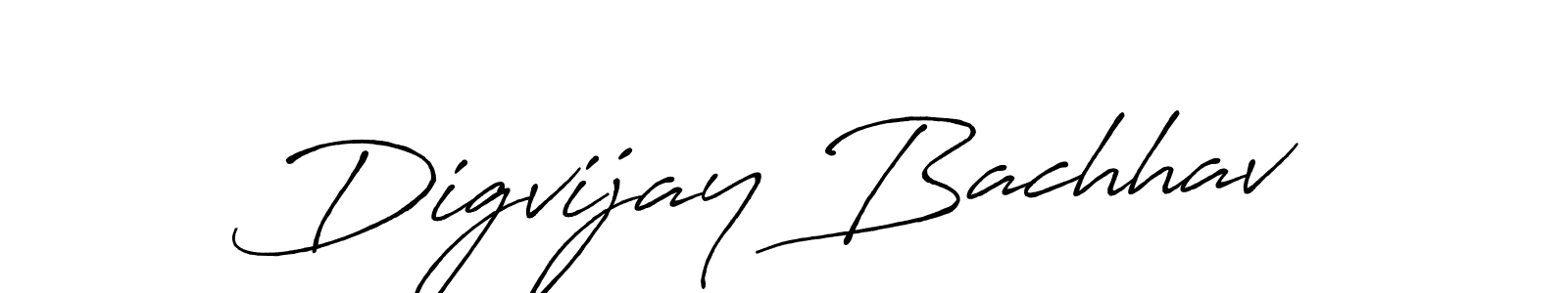 You should practise on your own different ways (Antro_Vectra_Bolder) to write your name (Digvijay Bachhav) in signature. don't let someone else do it for you. Digvijay Bachhav signature style 7 images and pictures png