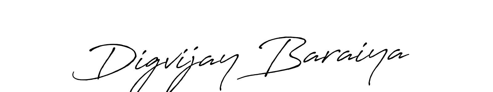 It looks lik you need a new signature style for name Digvijay Baraiya. Design unique handwritten (Antro_Vectra_Bolder) signature with our free signature maker in just a few clicks. Digvijay Baraiya signature style 7 images and pictures png