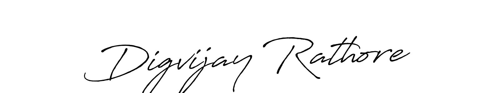 Also we have Digvijay Rathore name is the best signature style. Create professional handwritten signature collection using Antro_Vectra_Bolder autograph style. Digvijay Rathore signature style 7 images and pictures png