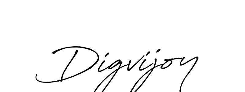 if you are searching for the best signature style for your name Digvijoy. so please give up your signature search. here we have designed multiple signature styles  using Antro_Vectra_Bolder. Digvijoy signature style 7 images and pictures png