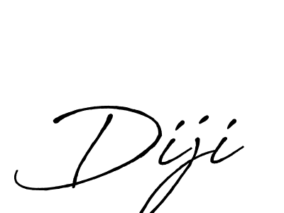 You should practise on your own different ways (Antro_Vectra_Bolder) to write your name (Diji) in signature. don't let someone else do it for you. Diji signature style 7 images and pictures png