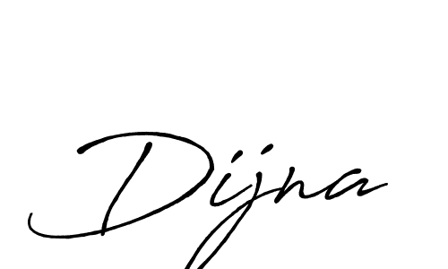 How to make Dijna signature? Antro_Vectra_Bolder is a professional autograph style. Create handwritten signature for Dijna name. Dijna signature style 7 images and pictures png