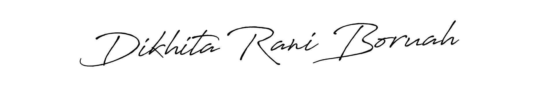How to Draw Dikhita Rani Boruah signature style? Antro_Vectra_Bolder is a latest design signature styles for name Dikhita Rani Boruah. Dikhita Rani Boruah signature style 7 images and pictures png