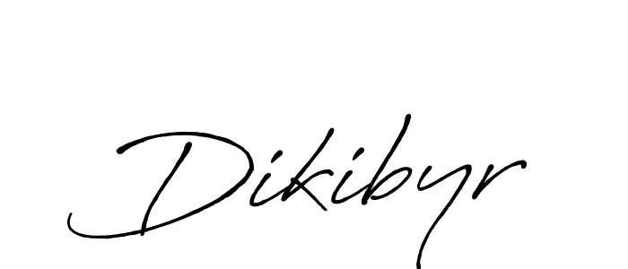 It looks lik you need a new signature style for name Dikibyr. Design unique handwritten (Antro_Vectra_Bolder) signature with our free signature maker in just a few clicks. Dikibyr signature style 7 images and pictures png