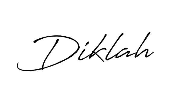 if you are searching for the best signature style for your name Diklah. so please give up your signature search. here we have designed multiple signature styles  using Antro_Vectra_Bolder. Diklah signature style 7 images and pictures png