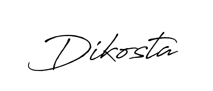 It looks lik you need a new signature style for name Dikosta. Design unique handwritten (Antro_Vectra_Bolder) signature with our free signature maker in just a few clicks. Dikosta signature style 7 images and pictures png