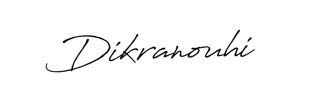 The best way (Antro_Vectra_Bolder) to make a short signature is to pick only two or three words in your name. The name Dikranouhi include a total of six letters. For converting this name. Dikranouhi signature style 7 images and pictures png