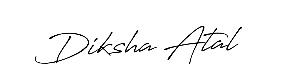 You can use this online signature creator to create a handwritten signature for the name Diksha Atal. This is the best online autograph maker. Diksha Atal signature style 7 images and pictures png