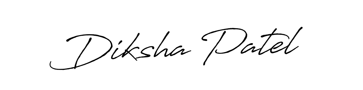 Also You can easily find your signature by using the search form. We will create Diksha Patel name handwritten signature images for you free of cost using Antro_Vectra_Bolder sign style. Diksha Patel signature style 7 images and pictures png