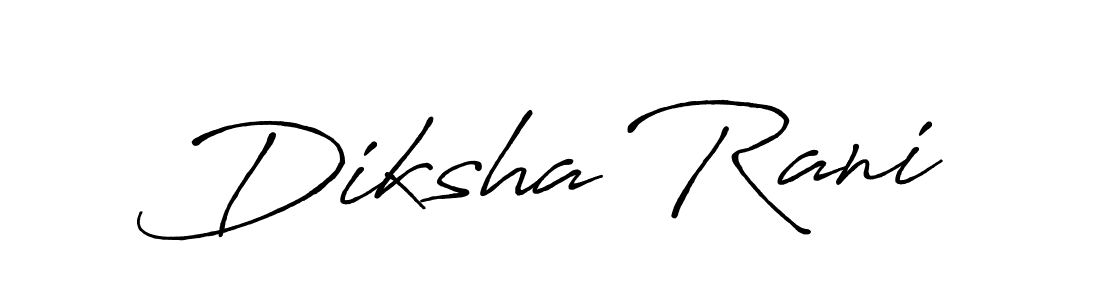 The best way (Antro_Vectra_Bolder) to make a short signature is to pick only two or three words in your name. The name Diksha Rani include a total of six letters. For converting this name. Diksha Rani signature style 7 images and pictures png
