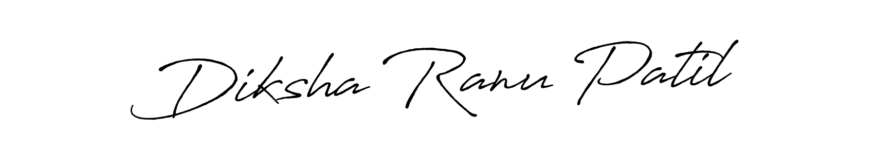 Make a short Diksha Ranu Patil signature style. Manage your documents anywhere anytime using Antro_Vectra_Bolder. Create and add eSignatures, submit forms, share and send files easily. Diksha Ranu Patil signature style 7 images and pictures png