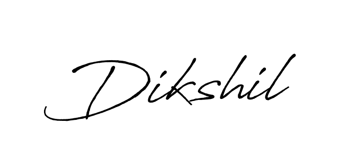 How to Draw Dikshil signature style? Antro_Vectra_Bolder is a latest design signature styles for name Dikshil. Dikshil signature style 7 images and pictures png