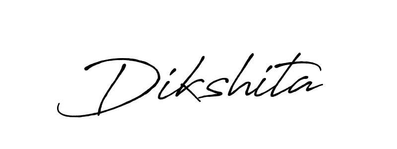 Dikshita stylish signature style. Best Handwritten Sign (Antro_Vectra_Bolder) for my name. Handwritten Signature Collection Ideas for my name Dikshita. Dikshita signature style 7 images and pictures png