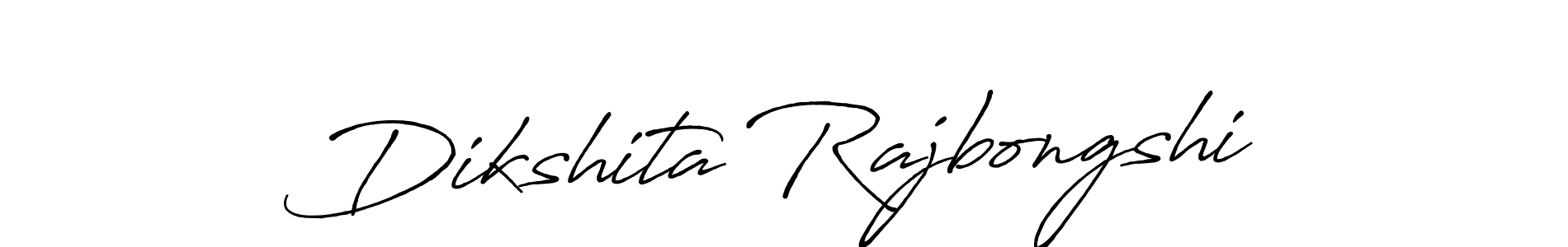 Make a beautiful signature design for name Dikshita Rajbongshi. With this signature (Antro_Vectra_Bolder) style, you can create a handwritten signature for free. Dikshita Rajbongshi signature style 7 images and pictures png