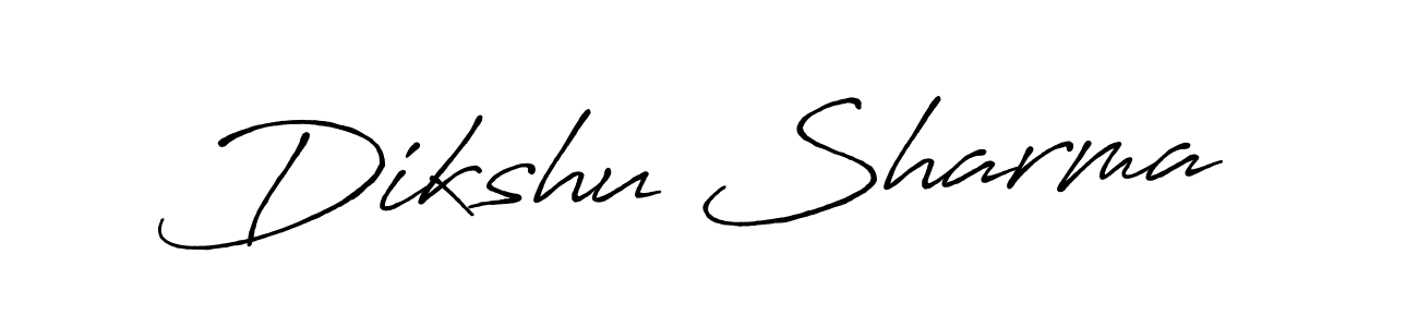 Make a beautiful signature design for name Dikshu Sharma. Use this online signature maker to create a handwritten signature for free. Dikshu Sharma signature style 7 images and pictures png