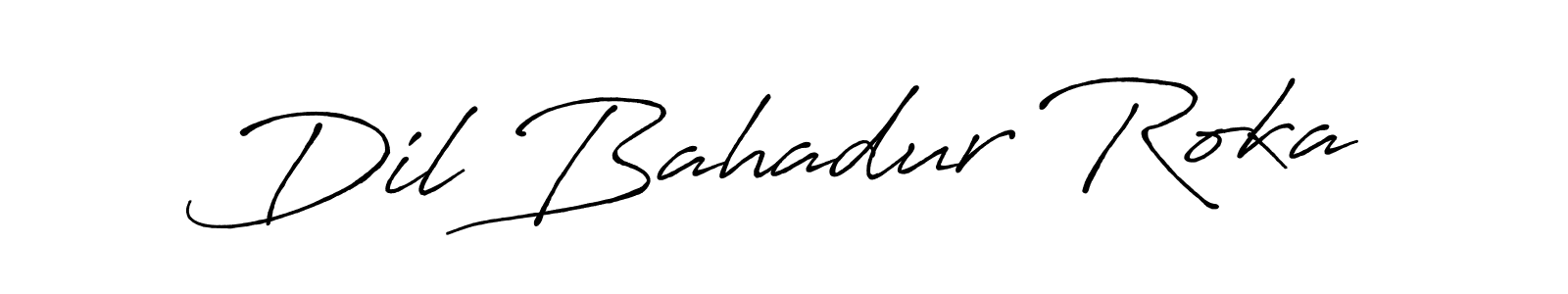 How to make Dil Bahadur Roka signature? Antro_Vectra_Bolder is a professional autograph style. Create handwritten signature for Dil Bahadur Roka name. Dil Bahadur Roka signature style 7 images and pictures png