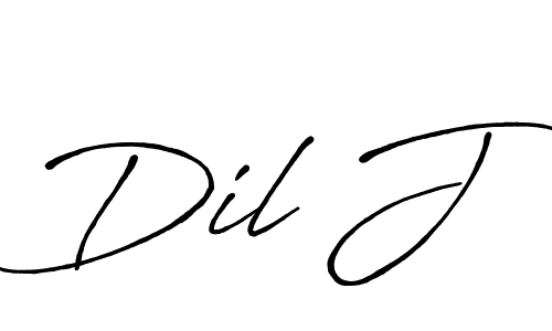 if you are searching for the best signature style for your name Dil J. so please give up your signature search. here we have designed multiple signature styles  using Antro_Vectra_Bolder. Dil J signature style 7 images and pictures png