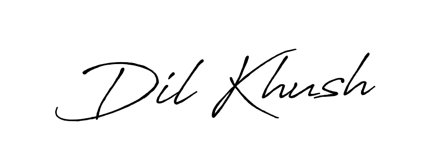 Once you've used our free online signature maker to create your best signature Antro_Vectra_Bolder style, it's time to enjoy all of the benefits that Dil Khush name signing documents. Dil Khush signature style 7 images and pictures png