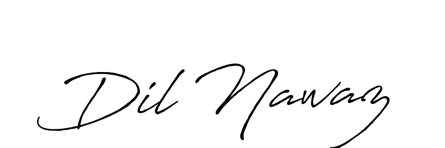 Similarly Antro_Vectra_Bolder is the best handwritten signature design. Signature creator online .You can use it as an online autograph creator for name Dil Nawaz. Dil Nawaz signature style 7 images and pictures png