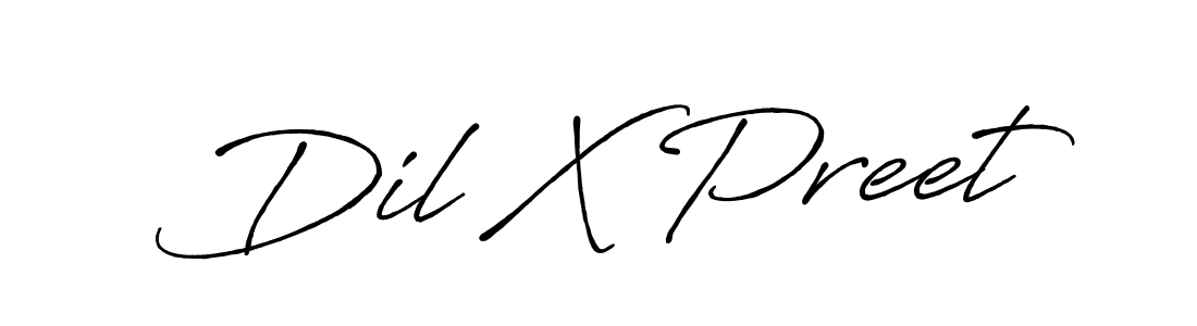 Make a beautiful signature design for name Dil X Preet. Use this online signature maker to create a handwritten signature for free. Dil X Preet signature style 7 images and pictures png