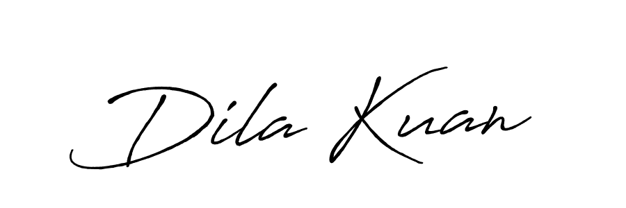 How to Draw Dila Kuan signature style? Antro_Vectra_Bolder is a latest design signature styles for name Dila Kuan. Dila Kuan signature style 7 images and pictures png