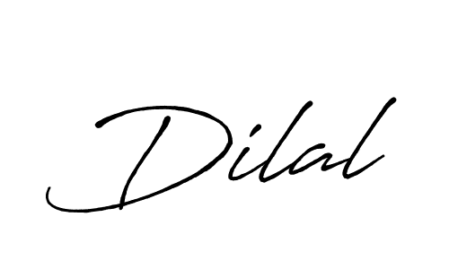It looks lik you need a new signature style for name Dilal. Design unique handwritten (Antro_Vectra_Bolder) signature with our free signature maker in just a few clicks. Dilal signature style 7 images and pictures png