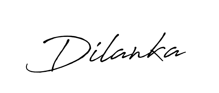 Dilanka stylish signature style. Best Handwritten Sign (Antro_Vectra_Bolder) for my name. Handwritten Signature Collection Ideas for my name Dilanka. Dilanka signature style 7 images and pictures png