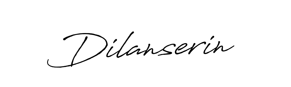Dilanserin stylish signature style. Best Handwritten Sign (Antro_Vectra_Bolder) for my name. Handwritten Signature Collection Ideas for my name Dilanserin. Dilanserin signature style 7 images and pictures png