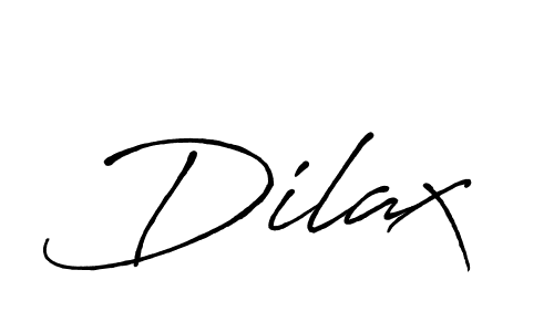How to make Dilax name signature. Use Antro_Vectra_Bolder style for creating short signs online. This is the latest handwritten sign. Dilax signature style 7 images and pictures png