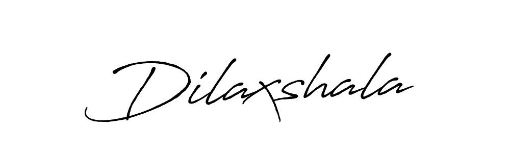 Create a beautiful signature design for name Dilaxshala. With this signature (Antro_Vectra_Bolder) fonts, you can make a handwritten signature for free. Dilaxshala signature style 7 images and pictures png